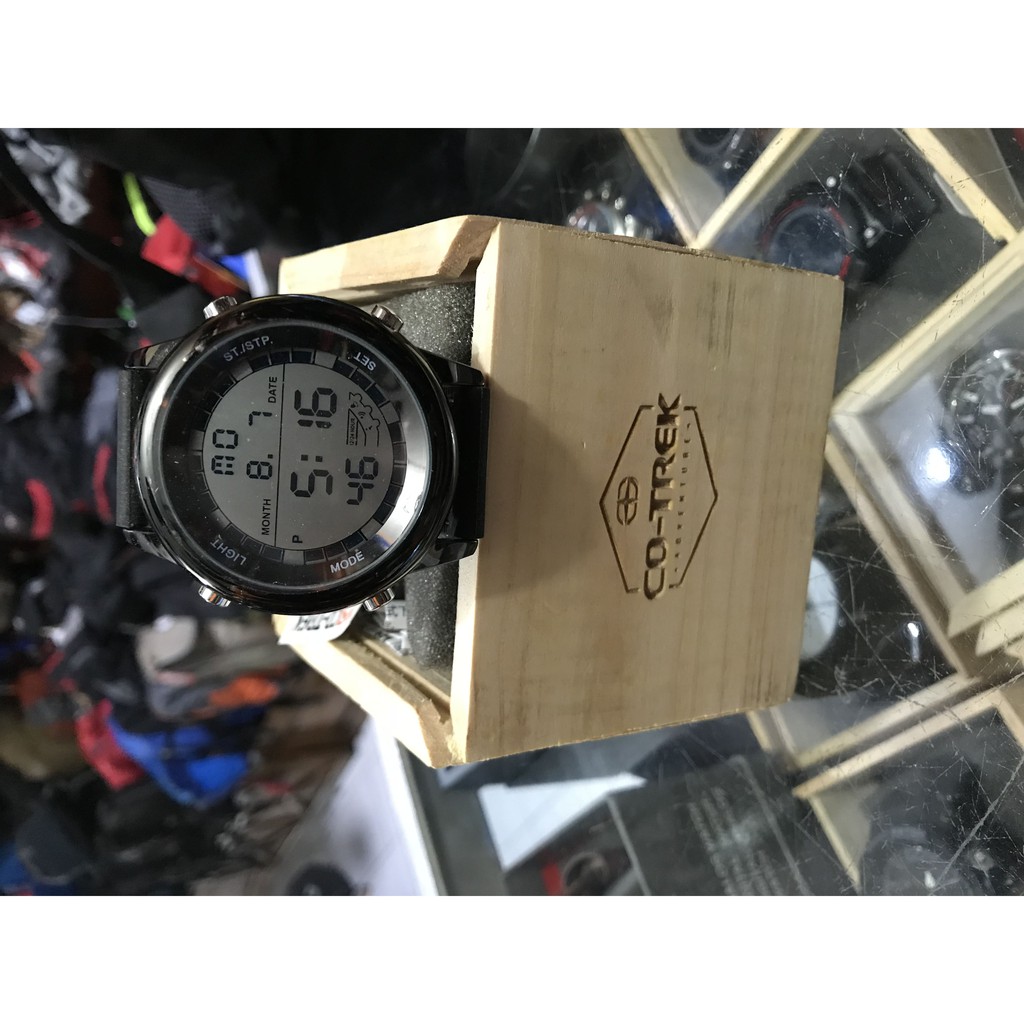 Jam Tangan Digital Water Resistant Pria Co-Trek Silverstone - ORIGINAL