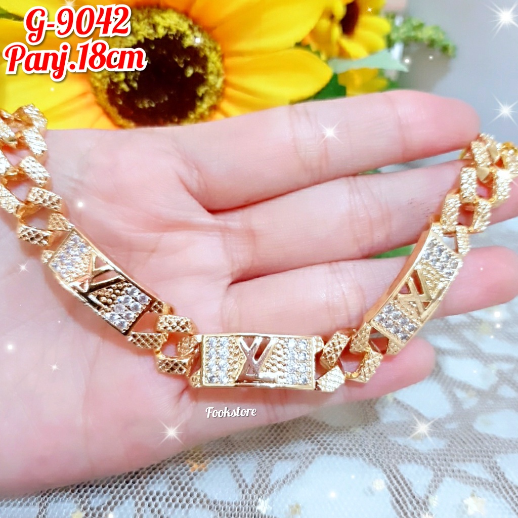 GELANG XUPING RANTAI PERHIASAN FASHION WANITA/AKSESORIS PEREMPUAN BISA COD