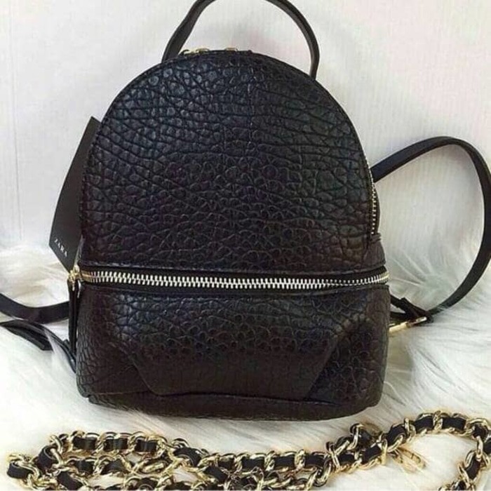 GROSIR 0551 TAS WANITA IMPORT ZARA BACKPACK CONVERTIBLE ORIGINAL RANSEL MINI TAS SELEMPANG