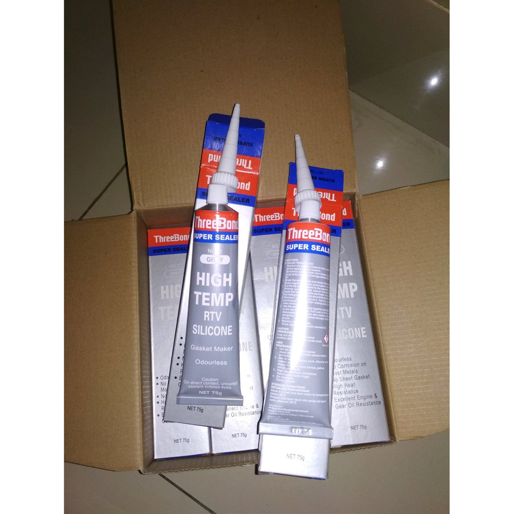 Lem Gasket Paking HIGH TEMP 75g Asli Ori ThreeBond | Lem Tribon Murah hitemp Packing Seal Sil Pak 75