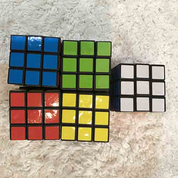 Mainan Rubik Kotak Anak 3x3 / Kubus Rubik -1pcs