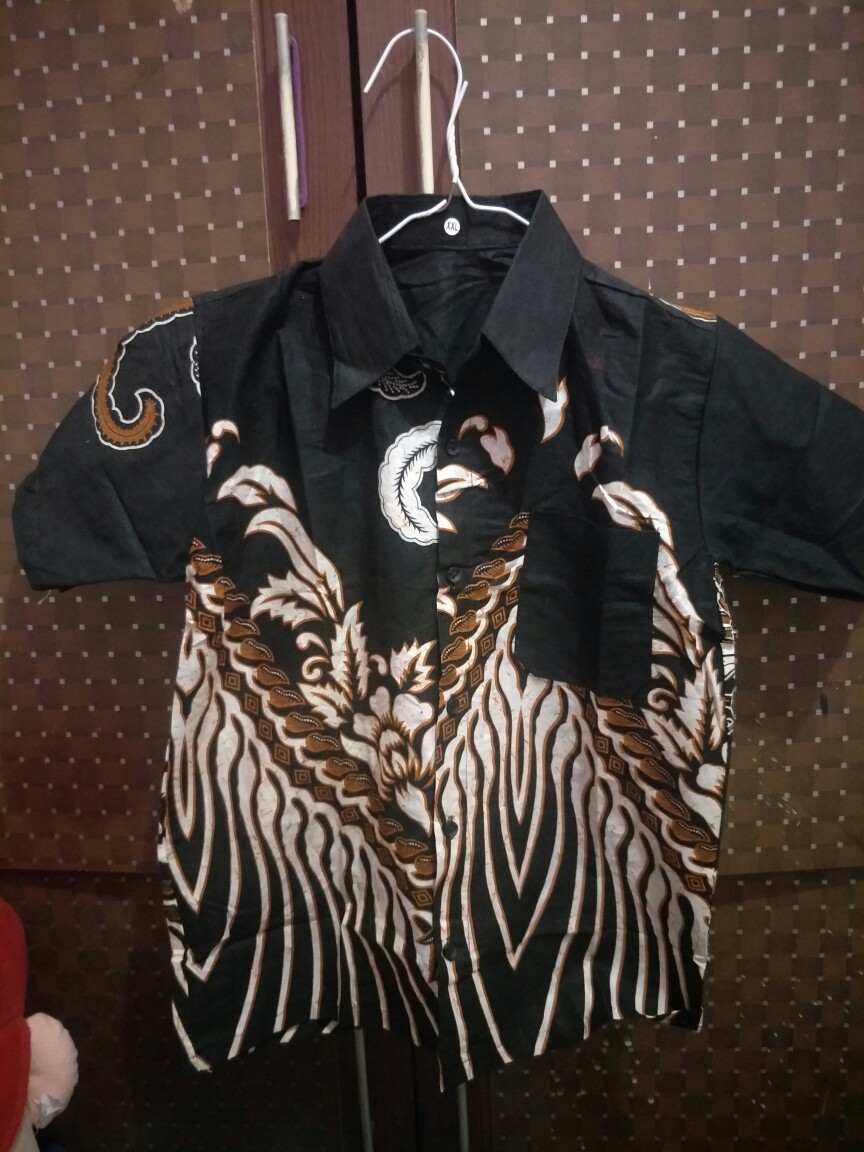 Batik Couple Keluarga - Sania Ruffle Ori Ndoro Jowi Dnt Sogan Motif Ayam Kate