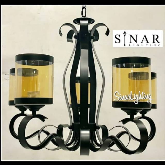 Lampu gantung modern vintage 9163 -5