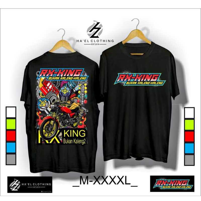 COD Kaos Herex RK King Jumbo Big Size M - 6XL XXXXXXL Kaos Distro Oversize Lengan Pendek