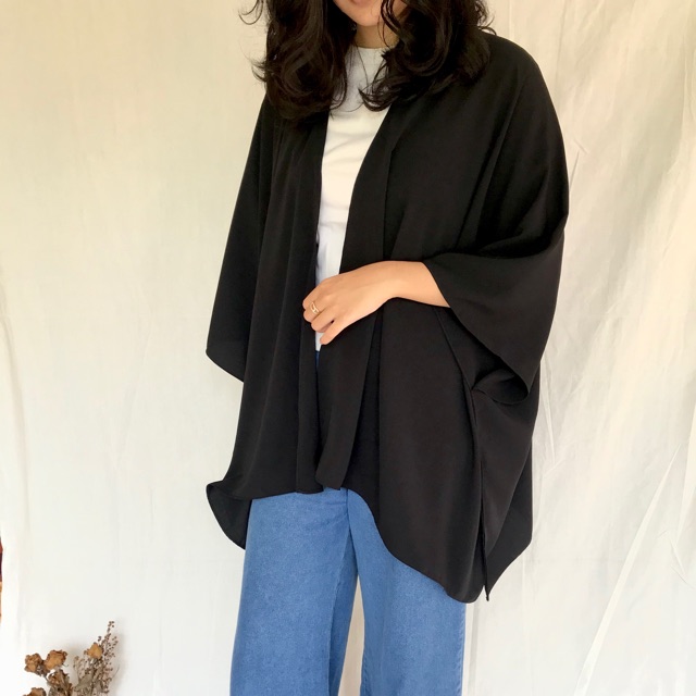 Outer batwing basic BLACK