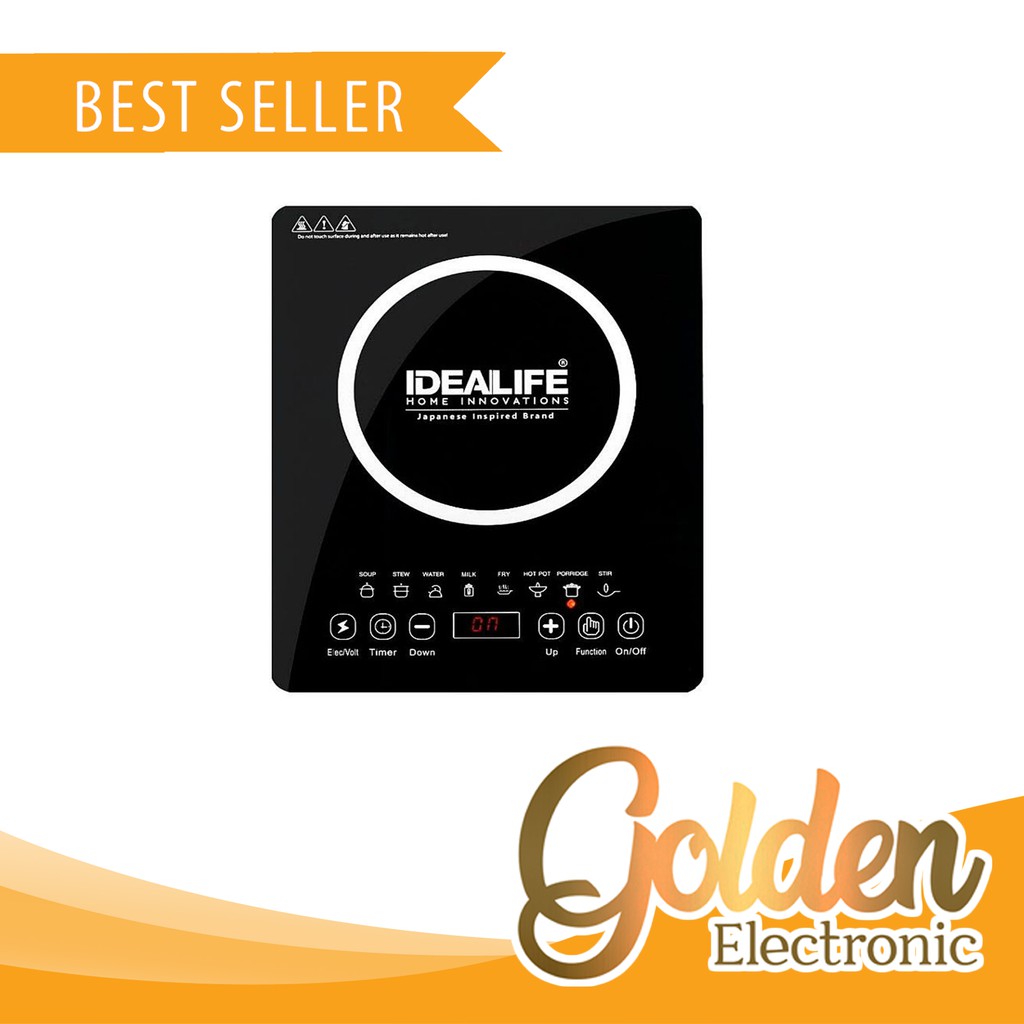 IDEALIFE IL-201 INDUCTION COOKER KOMPOR INDUKSI LISTRIK 1 TUNGKU