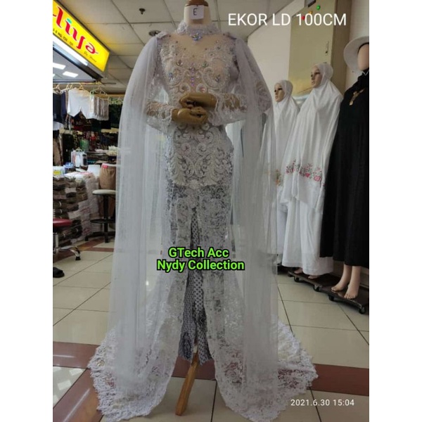 Kebaya Akad Full Payet EKOR