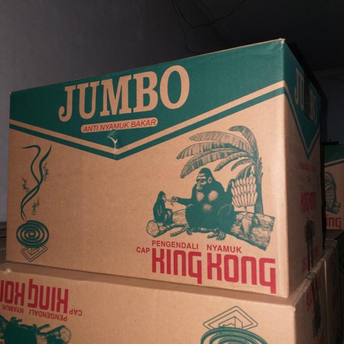 Obat Nyamuk Bakar Kingkong Jumbo 1 Dus (60 Pcs) Terbaru