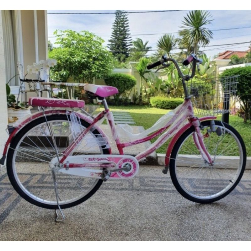 [EKA JAAYA SEPEDA] Sepeda Mini keranjang 26 INCH Genio ALASKA Sepeda dewasa keranjang boncengan
