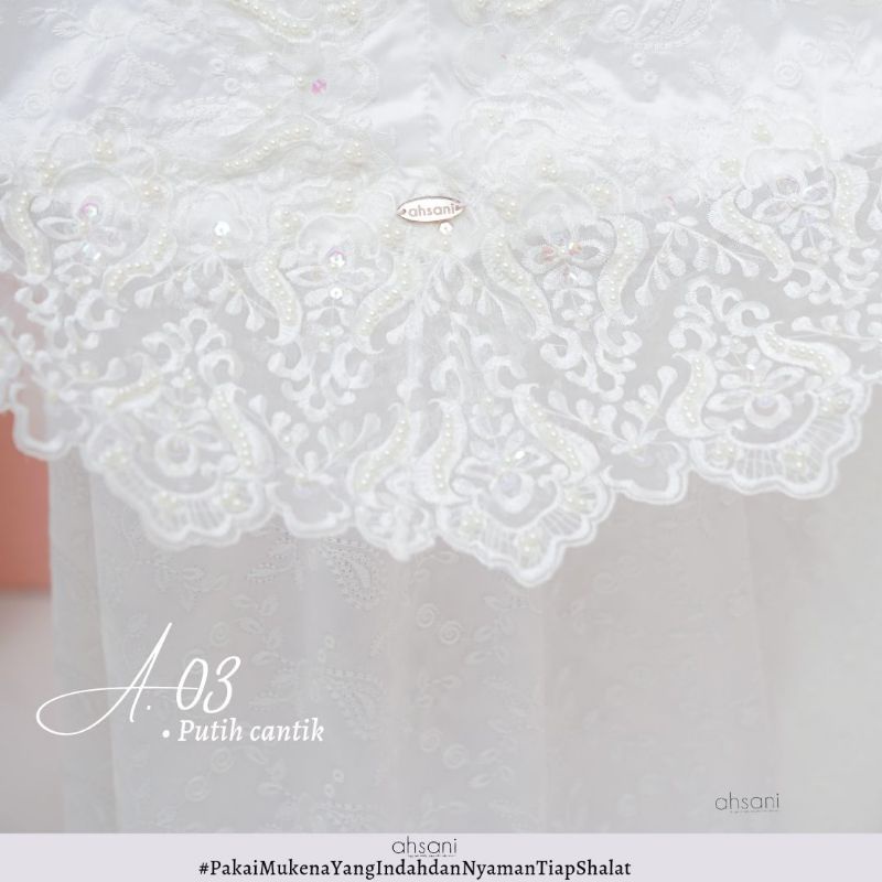ahsani mukena sutra premium ori idul fitri