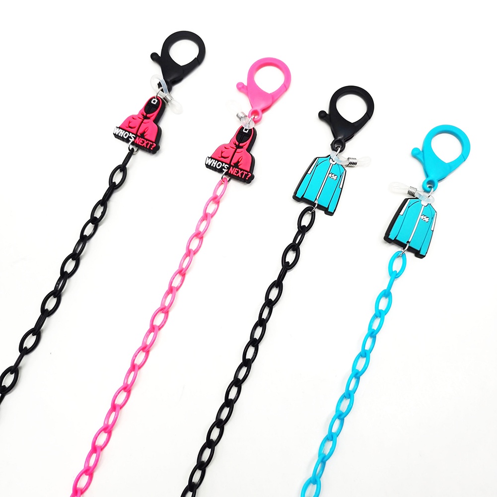 Tali Lanyard Rantai Kacamata Headset Anti Hilang Motif Kartun