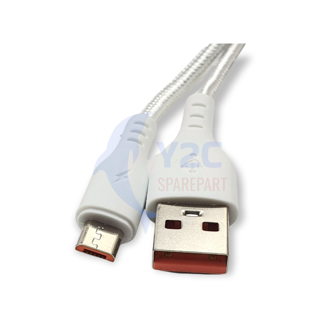 FAST DURABLE KABEL DATA CABLE USB PRO PBT-215 MICRO FAST CHARGING QUICK CHARGE VOOC 3.0A 1000MM OPPO VIVO REALEM SAMSUNG XIAOMI