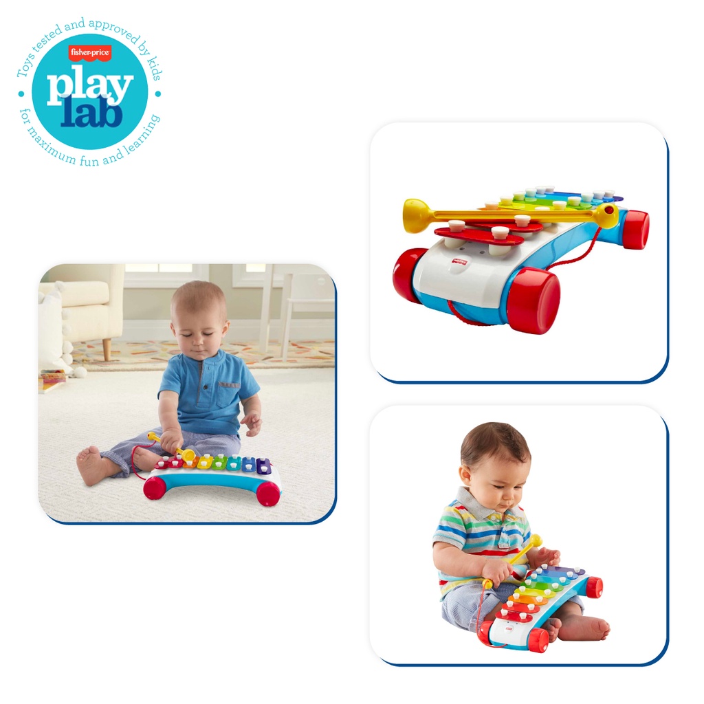 Fisher-Price Classic Xylophone - Mainan Musik Kolintang/Xilofon Bayi