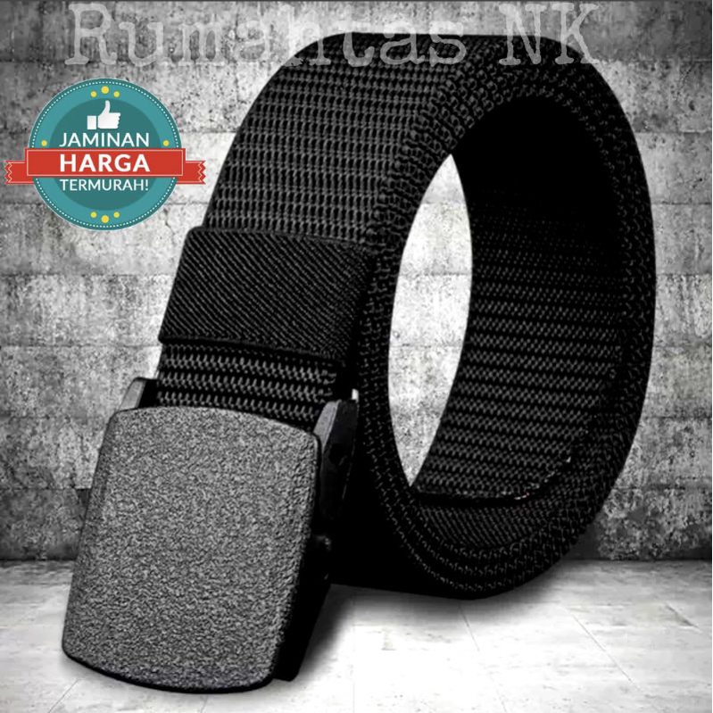 Ikat Pinggang Nylon Canvas Tactical
