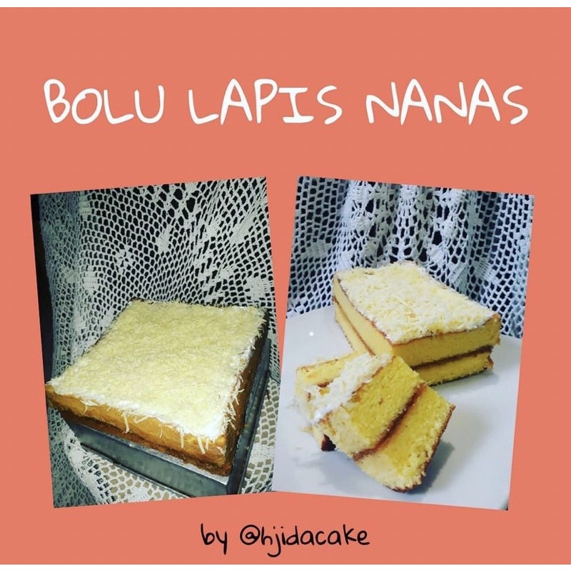 

Bolu Lapis Nanas Keju Premium