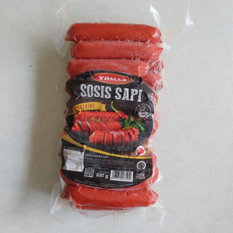 

Sosis Sapi Special Yomas 500 gram