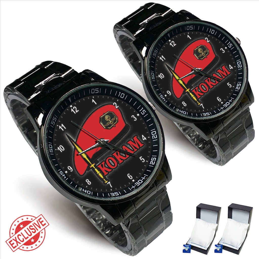 Jam Tangan Rantai Couple KOKAM (Mantul)