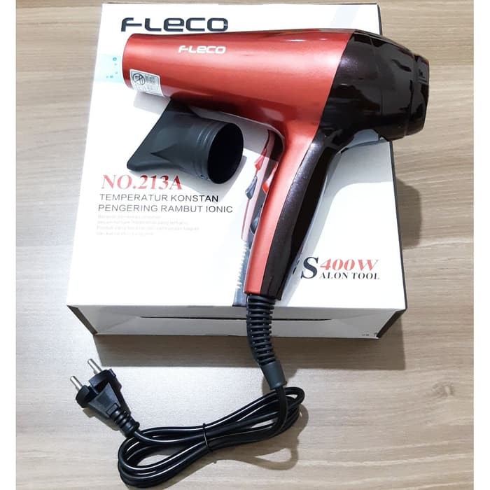 Hair Dryer/ Pengering Rambut Fleco 213a Desain Elegan Murah Original