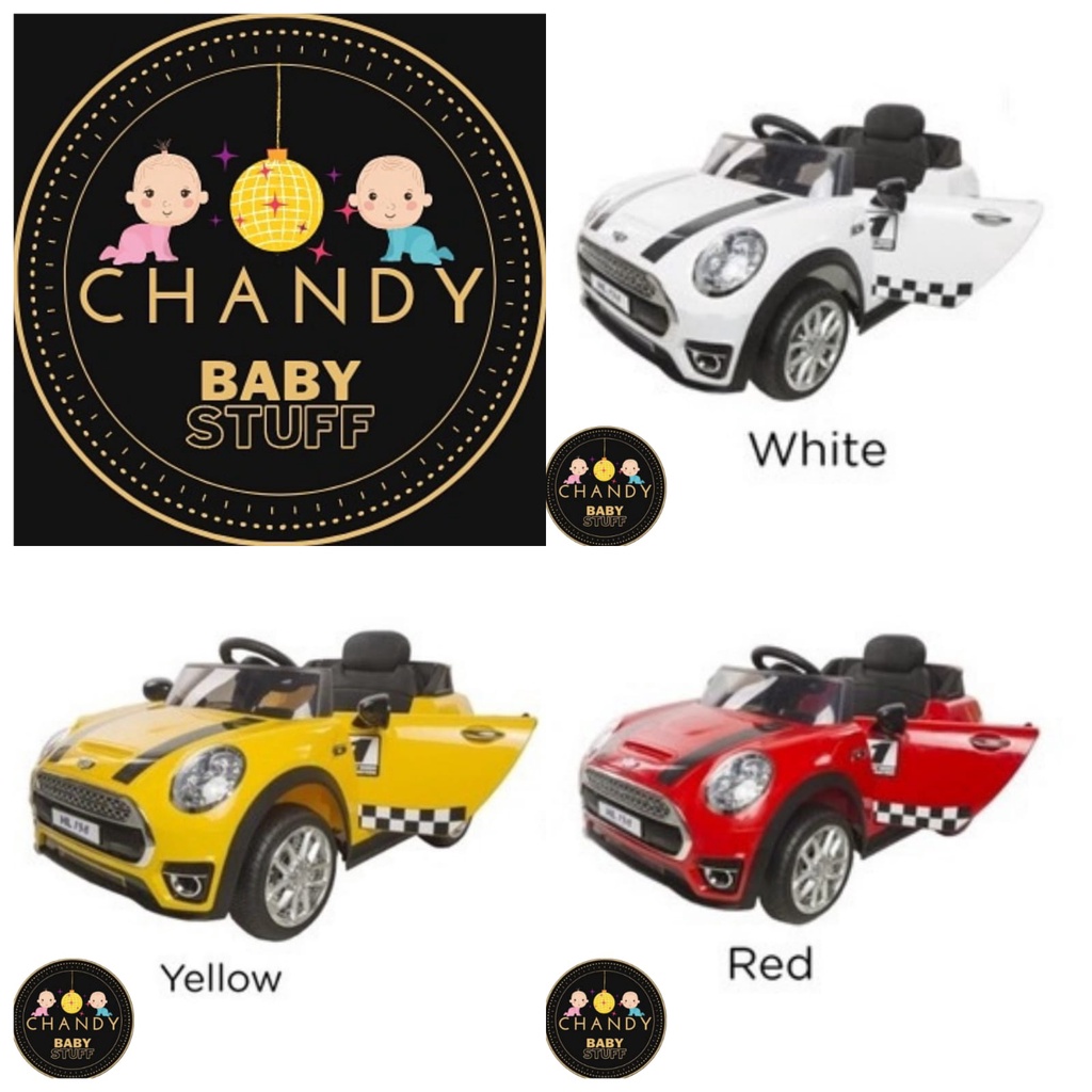 MAINAN ANAK MOBIL AKI MINI COOPER PLIKO PK-8100N