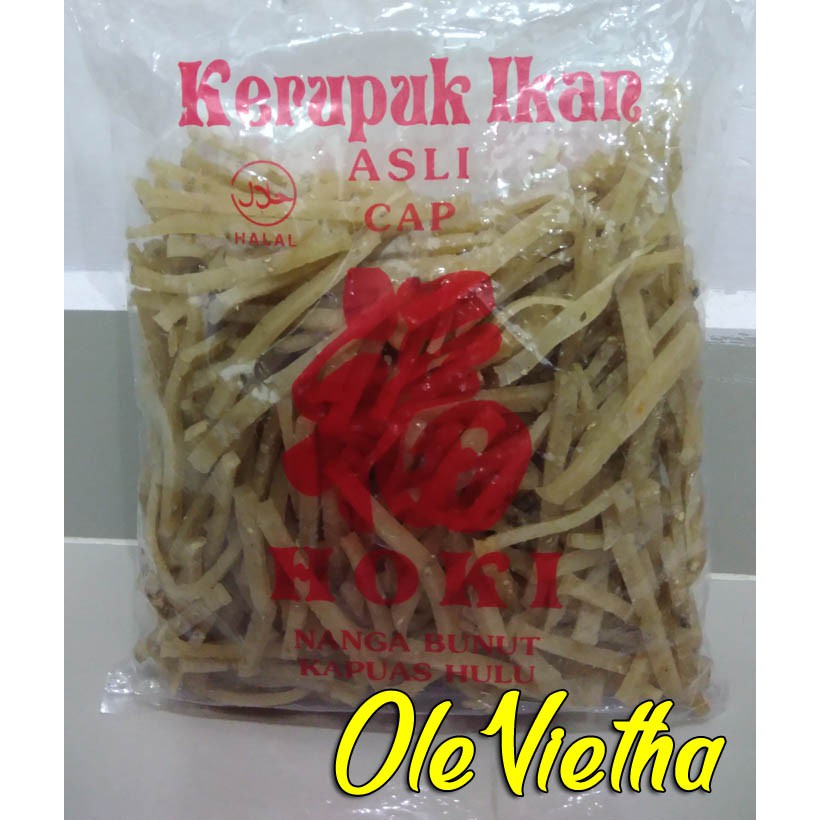 

Kerupuk HOKI asli Nanga Bunut / Putussibau / Kapuas Hulu Stik