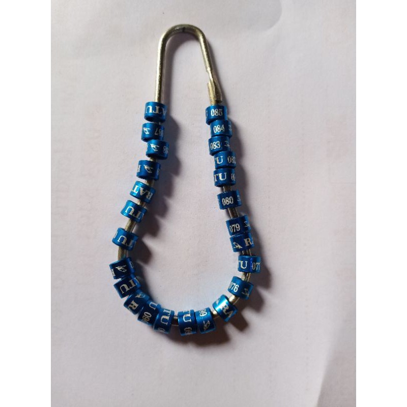 Ring Burung Lovebird satunya 4rb gelang kaki burung LB kuat dan awet