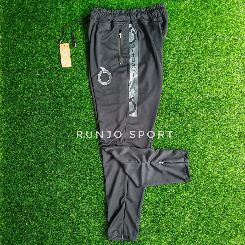 Trackpants Ortus Sweatpants Celana Joger Pants Training Panjang Hitam Pria Wanita