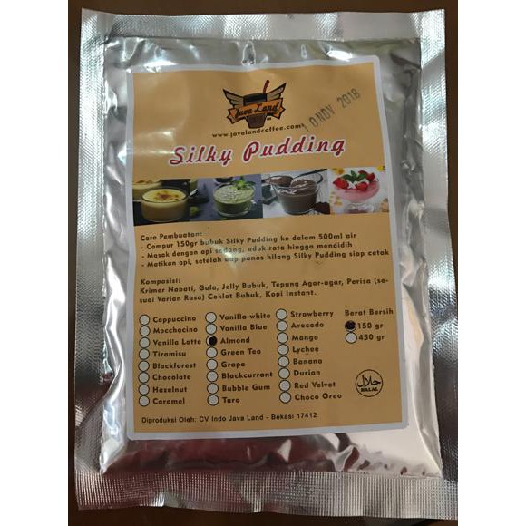 

A47D0 Silky Puding 150 Gr @ Rp 9000