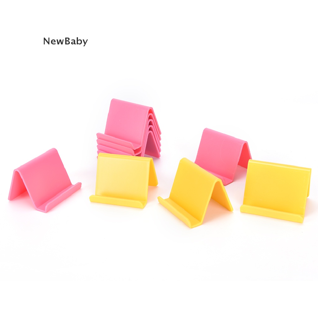 NewBaby Hot SaleMobile Phone Holder Candy Portable Phone Fixed Cute Simple Debris Storage Rack ID