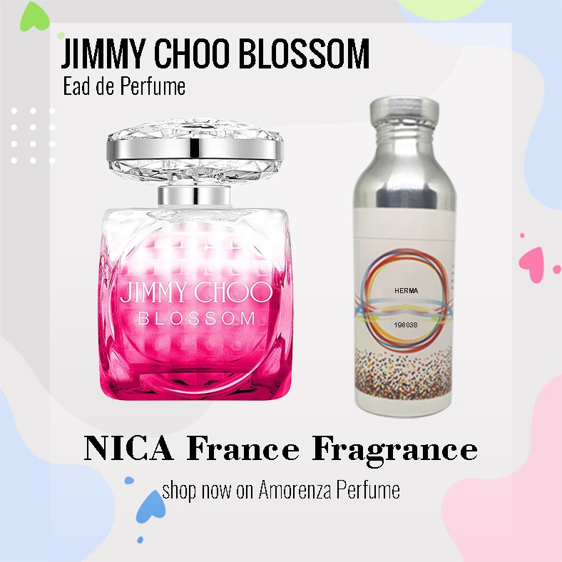 Bibit Parfum Murni JIMMY CH00 BL0SS0M - JAMIE Nica fragrance 250ml Segel Pabrik