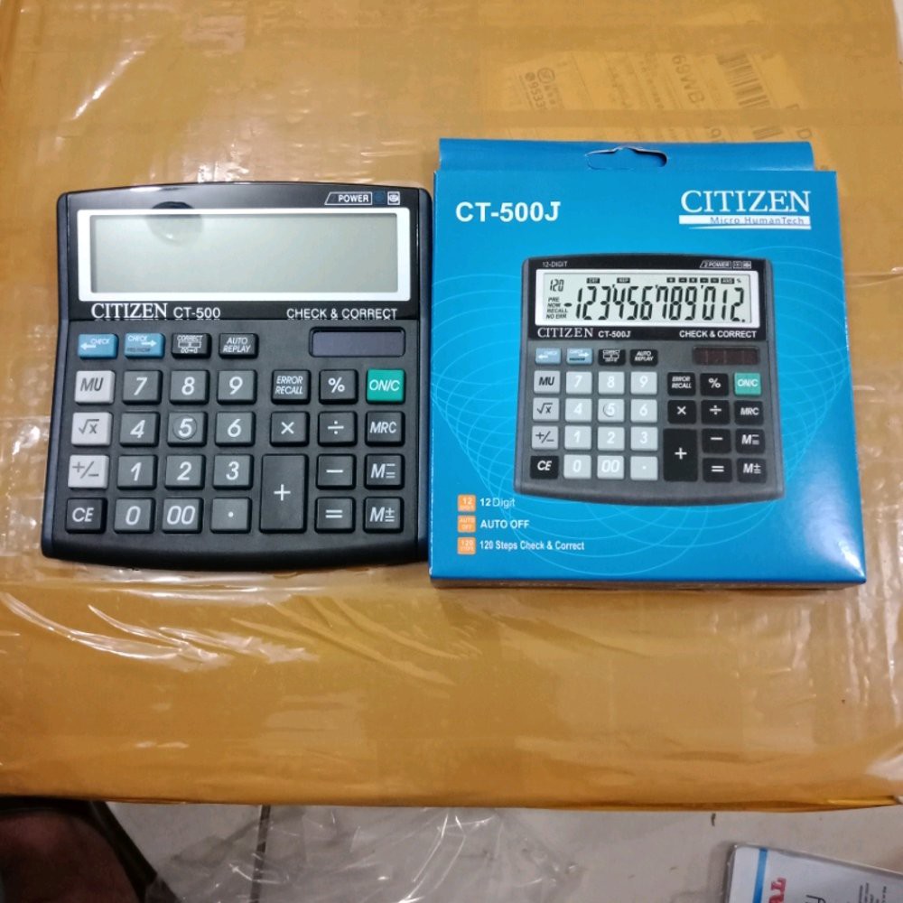 

KAKULATOR CT 500J 12 DIGIT