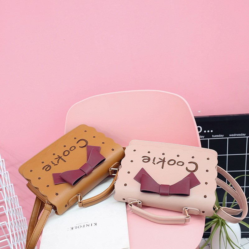 BV-01 tas selempang jepang japan bentuk kue cookies biscuit biskuit lolita kotak