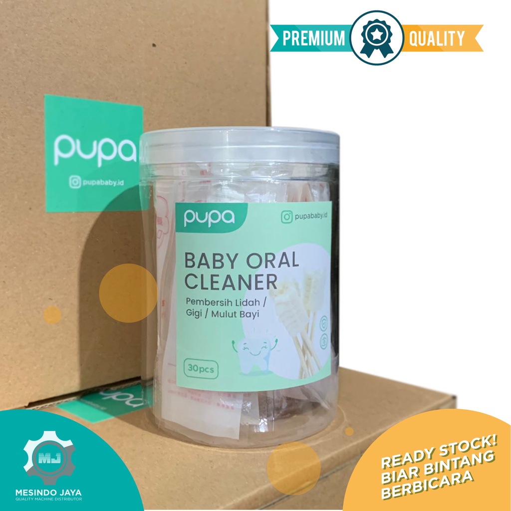 Baby Oral Cleaner Pembersih Lidah / Gigi / Mulut Bayi Disposable PUPA