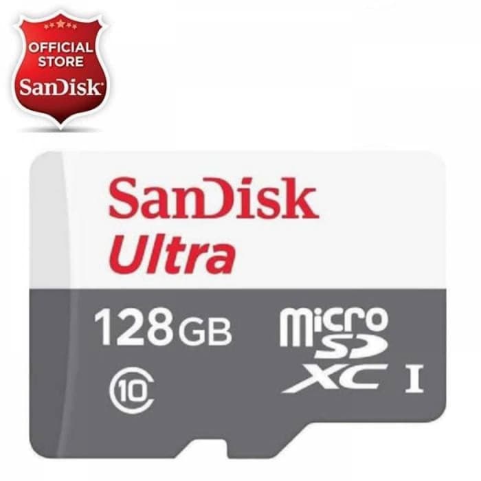 SANDISK SDXC SDHC ULTRA 128GB 100MB GARANSI RESMI
