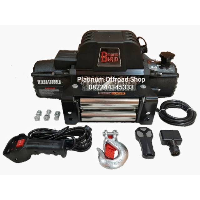 Electrick winch Hudhud gawang 13000lbs towing derek offroad