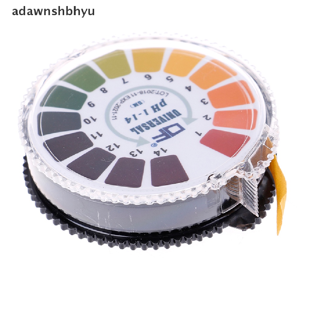 Adawnshbhyu 1Roll/5m strip Tes Indikator ph Laboratorium 1-14 Kertas Lakmus alkaline acid