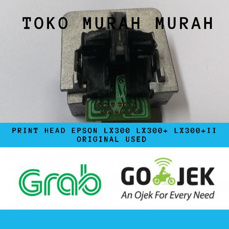Print Head Epson LX-300 LX-300 plus LX300 plus II Printer Original Bekas Oke