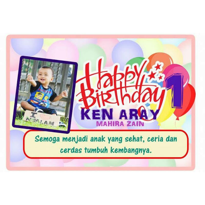 

Cetak Stiker Ulang Tahun ULTAH Stiker Box Nasi Stiker Tasyakur Custom Free Desain