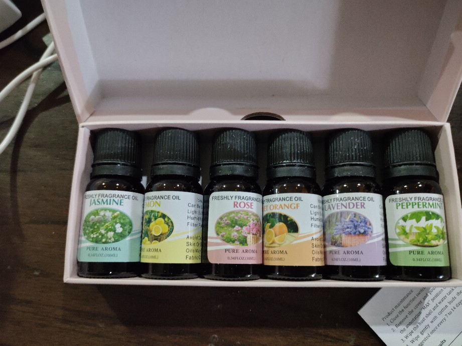 6pcs 10ml Mixing Essential Oil / Aromatherapy / Aroma Terapi / Minyak Essensial / Pengharum Ruangan