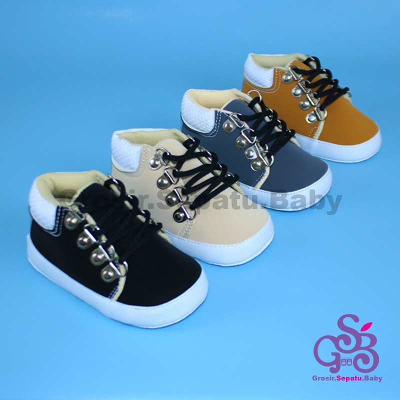 prewalker sepatu bayi laki laki perempuan umur 2 sampai 14 bulan model edgy tali kekinian