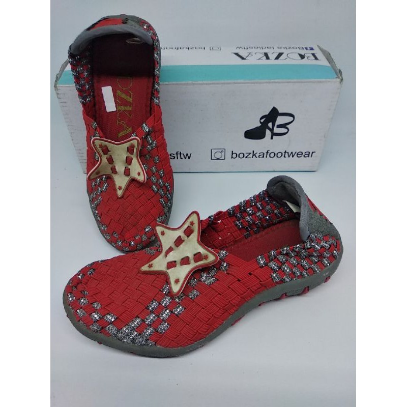 Sepatu Sneaker rajut Anyam Bozka