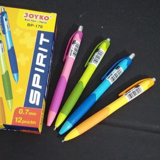 

Harga Termuraahbgs-938 Pulpen Joyko Spirit BP-179 HITAM ( Perlusin )