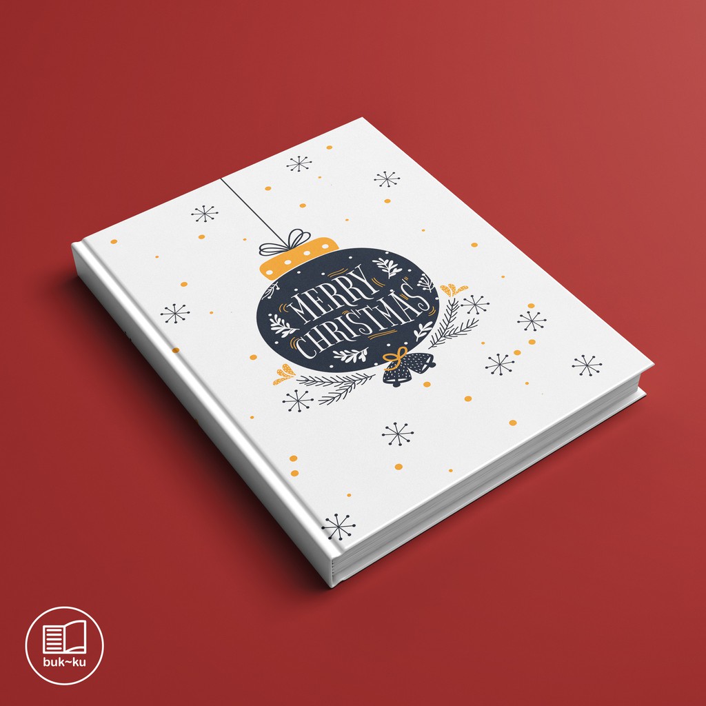 

Buku Custom Natal Christmas Xmas tulis catatan agenda notebook