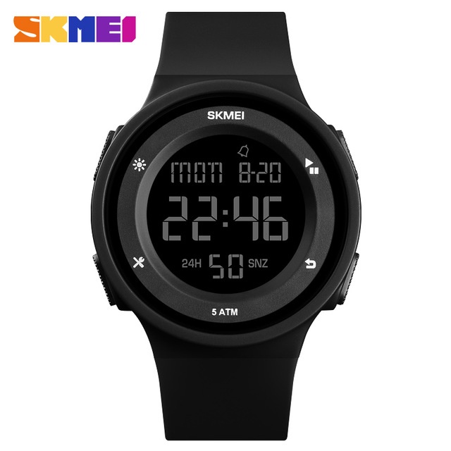 JAM TANGAN PRIA WANITA DIGITAL SKMEI 1445 ASLI WATER RESISTANT MURAH