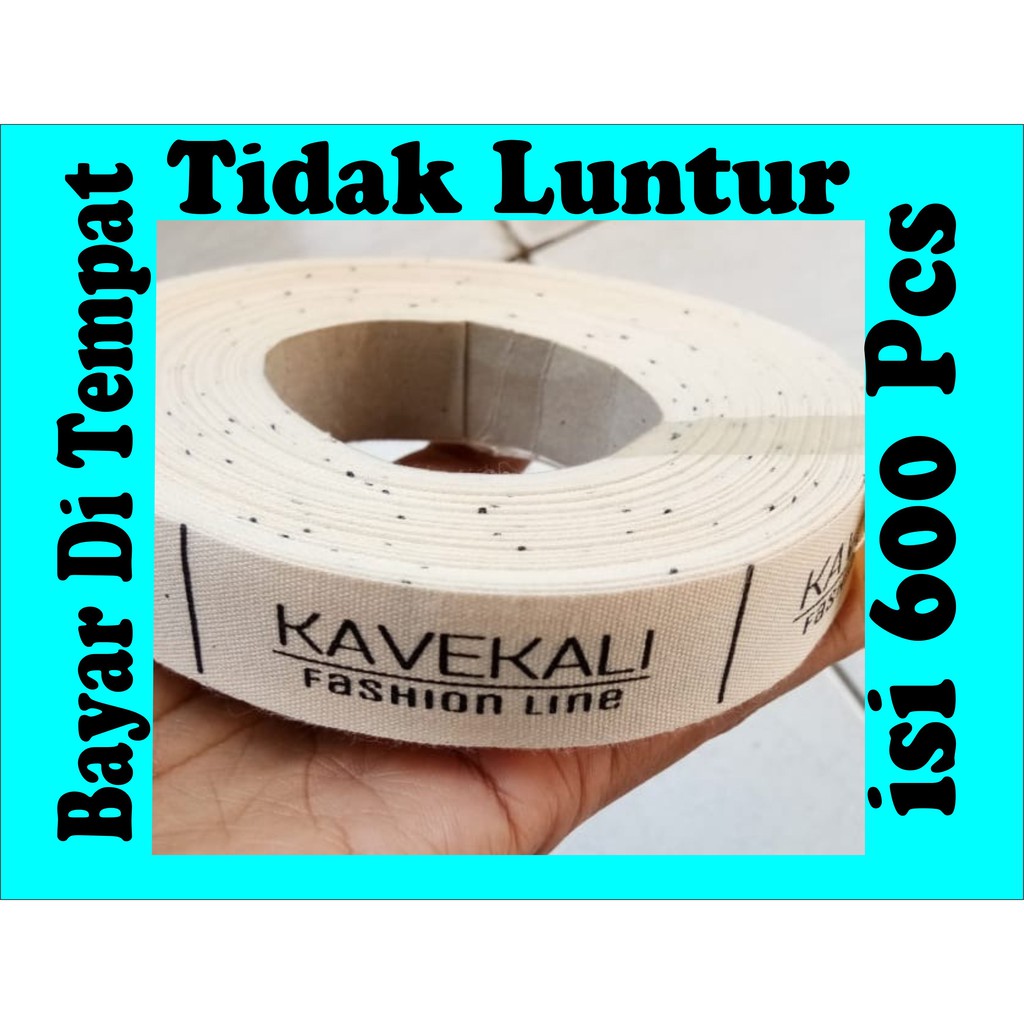 Download ( COD ok) Lebel/Label baju, label kaos, label hijab Jilbab, label merk, lebel kaos bukan bordir ...