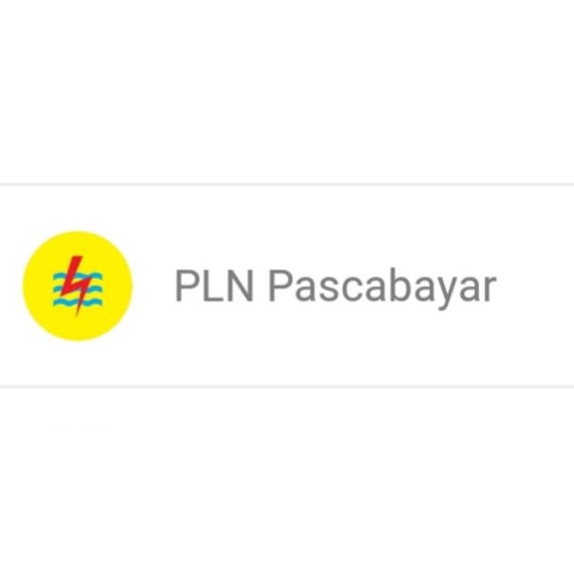 TAGIHAN LISTRIK ATAU PLN PASCABAYAR