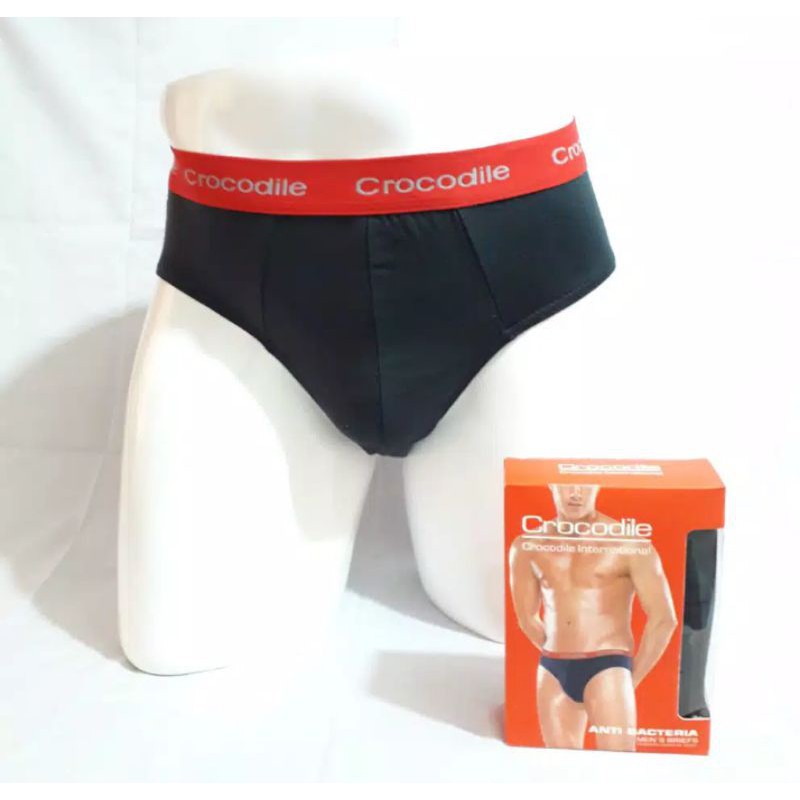 2 Pcs CD Crocodile Orange 522 - 006 Pria Dewasa Merah Oranye | Celana Dalam Laki Laki | Sguna | Underwear