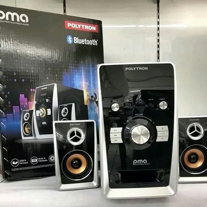 Speaker Active Polytron-Pma 9501 Bluetooth Musik Film dan FM Radio