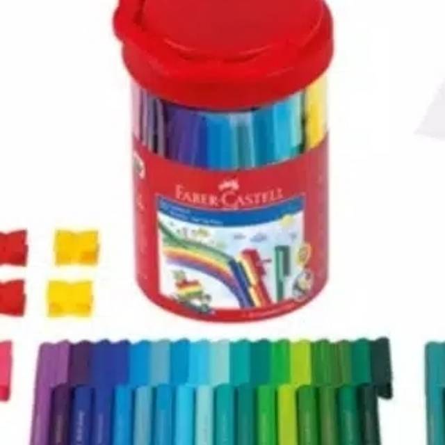 

HJK Connector pen 50 faber castell / Spidol warna 50 warna faber castell