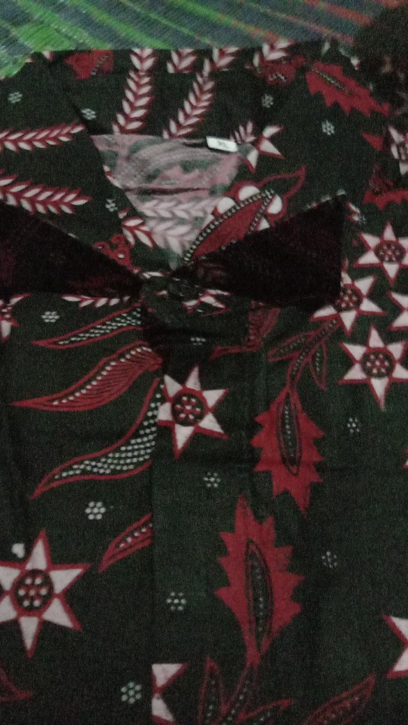 Kemeja Batik Pria Lengan Pendek Size M L Xl Bswart Batik Hrb026 Kenongo