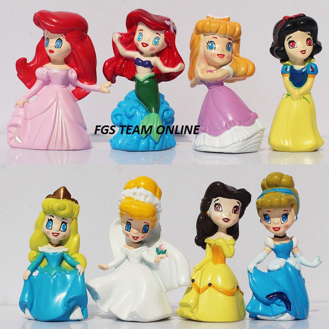FIGURE PRINCESS DISNEY ISI 8 PCS (226)
